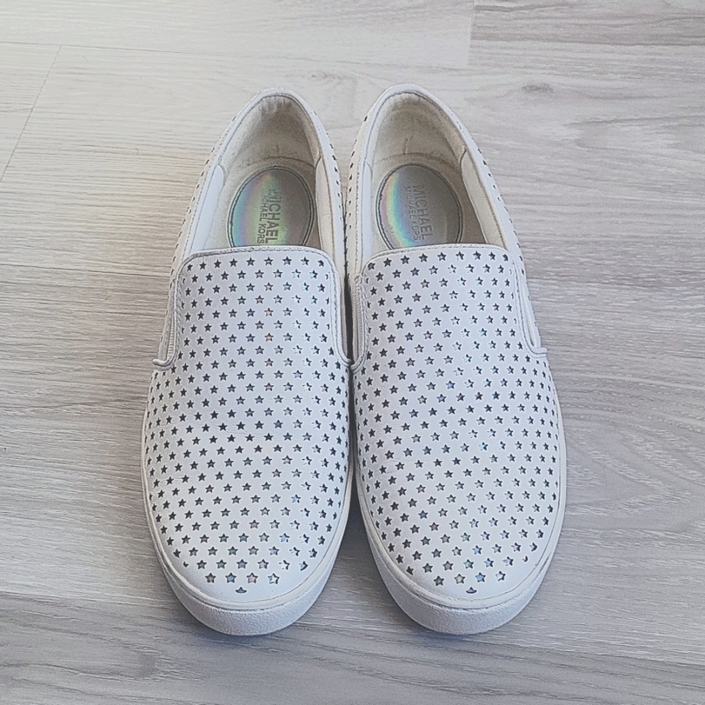 Michael Kors Slip-On shoes, Size 8, white